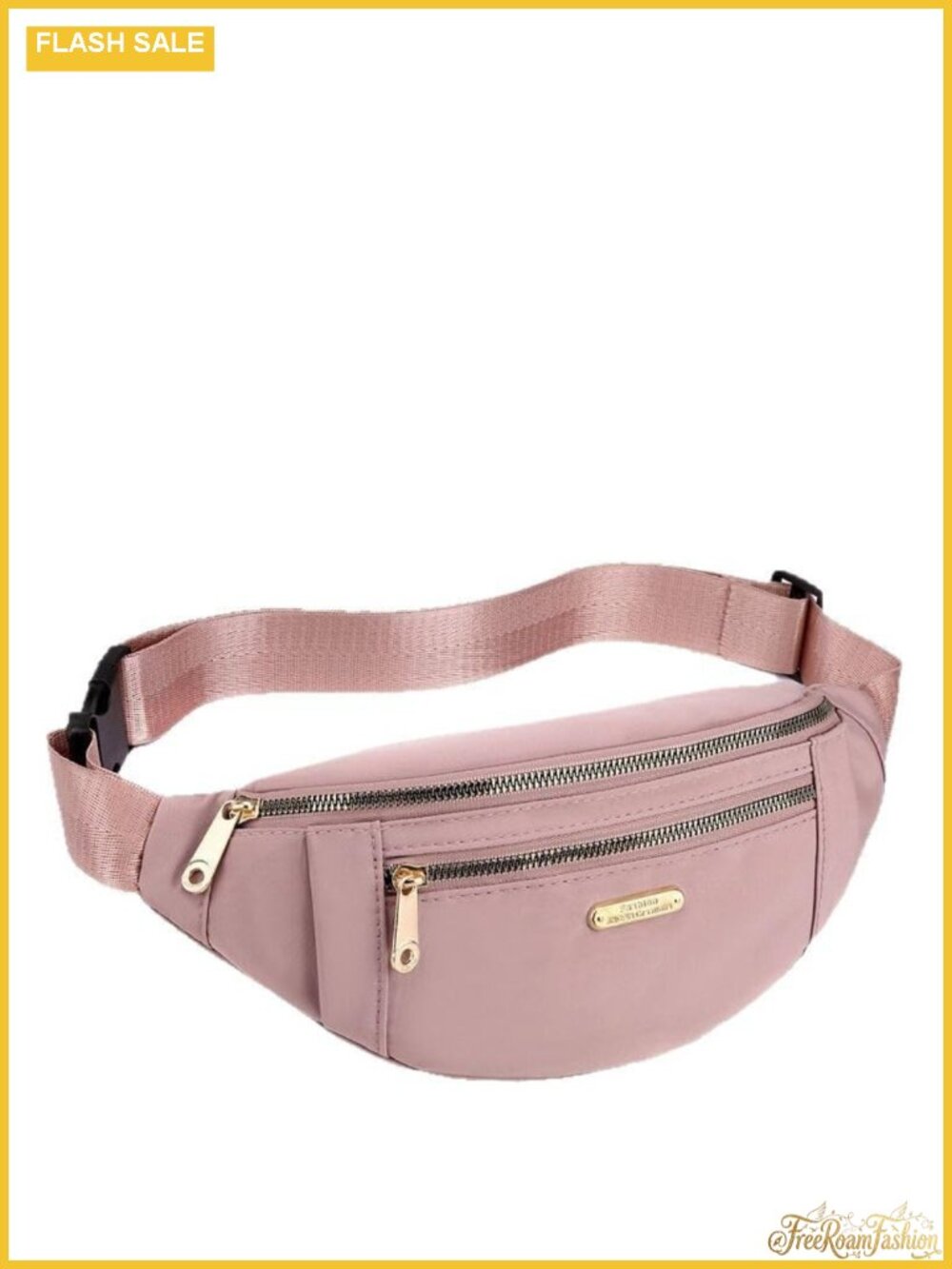 Lightweight Crossbody Waist Bag for Travel Hiking Running Shopping